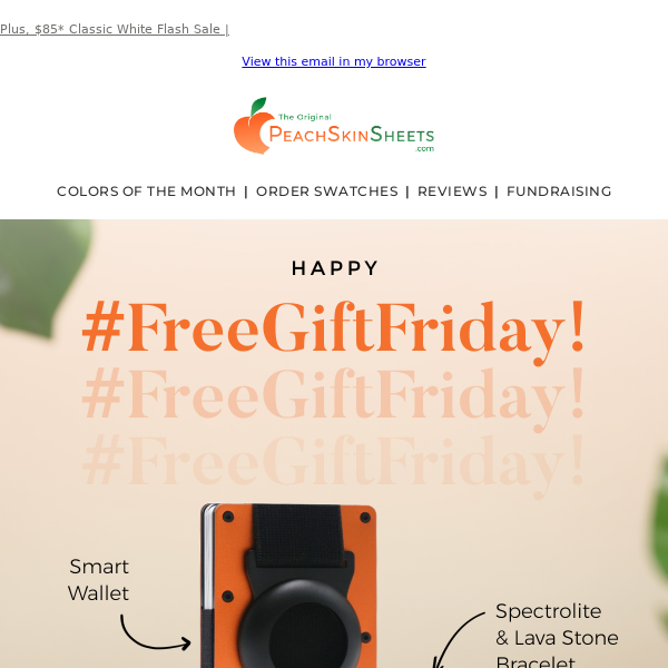 It's #FreeGiftFriday! NEW Gifts Added