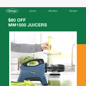 SALE: Get $80 Off of Medical Medium Juicers!