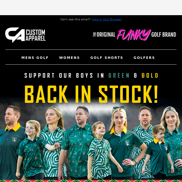 Bok Fridays - Back In Stock! 👕 🇿🇦