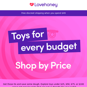 Toys for every budget 💕