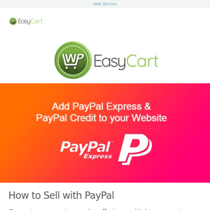 💳 How to Sell with PayPal - WP EasyCart