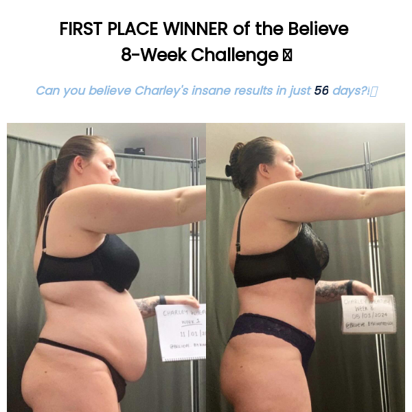 🤯 INSANE results in 56 days!
