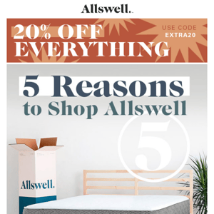 5 reasons you’ll love shopping with Allswell!