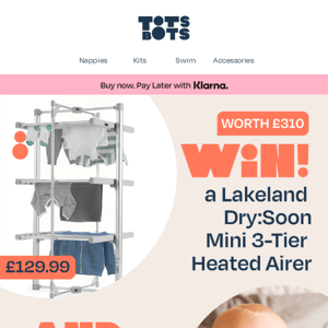 WIN a Lakeland Heated Airer!