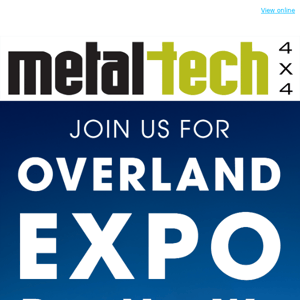 Join us at Overland Expo PNW! New product showcase...