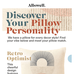 What’s your pillow personality?