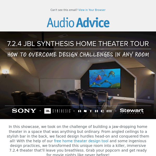 🍿NEW 7.2.4 JBL Synthesis Home Theater Tour!