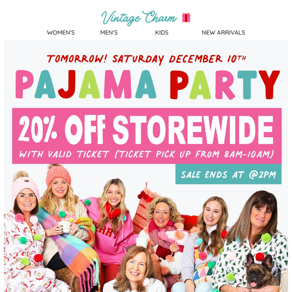 🎁Pajama Party is TOMORROW! Are You Ready?! 🎁