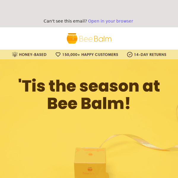 'Tis the season at Bee Balm!