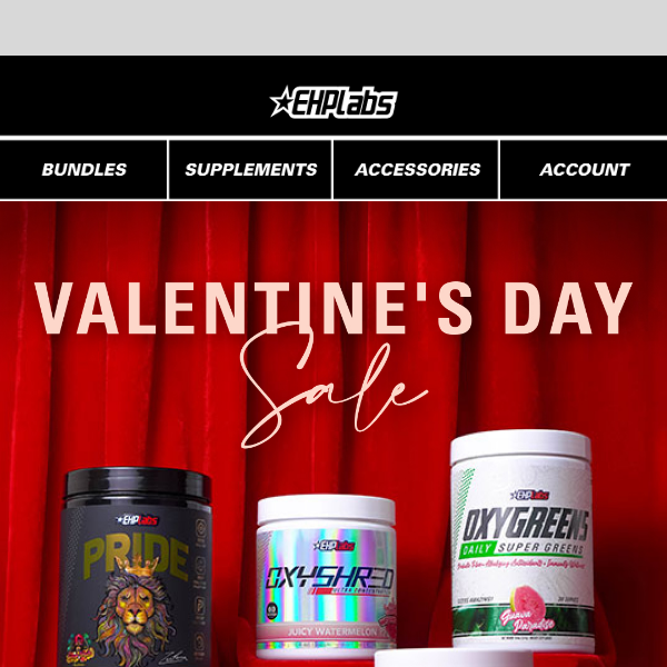 NOW ON: Valentine's Day Sale