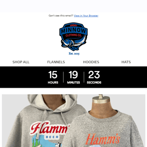 Last Chance!  Hoodie + T-Shirt for $69
