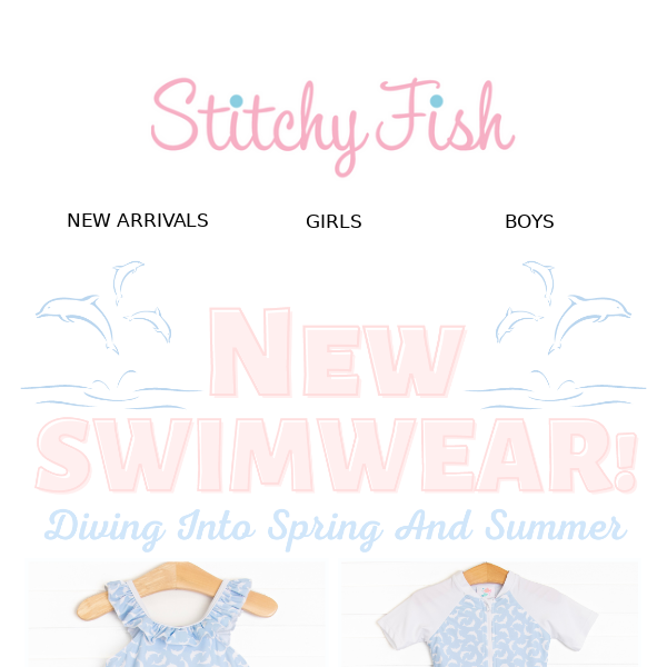 Dive Into Spring With New Swimwear!