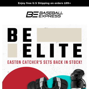 Easton Catcher's Gear is BACK IN STOCK 🧱