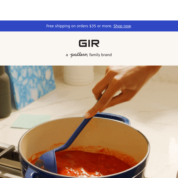 Soup Season Special: Free Shipping and New Kitchen Tools at GIR - GIR