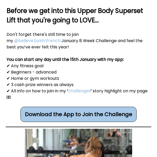 ⚠️ Sizzling Upper Body Superset