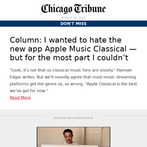 Column: I wanted to hate the new app Apple Music Classical — but for the most part I couldn’t