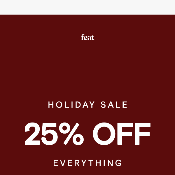 Gift Shopping Made Easy | 25% OFF