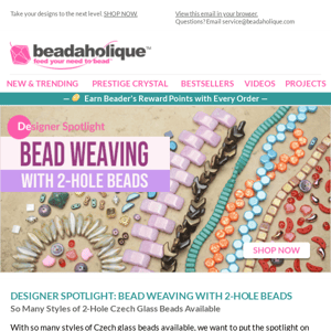 Learn How 2-Hole Beads Can Take Your Designs to the Next Level!