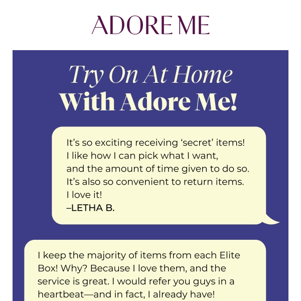 Our customers LOVE this… 🥰✨ - Adore Me
