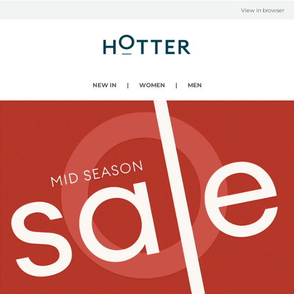 Hotter deals free delivery