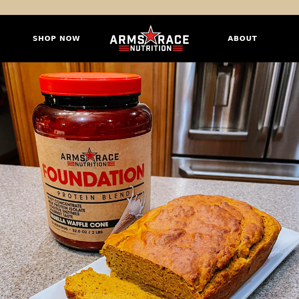 ARN FOUNDATION Pumpkin Bread 😋