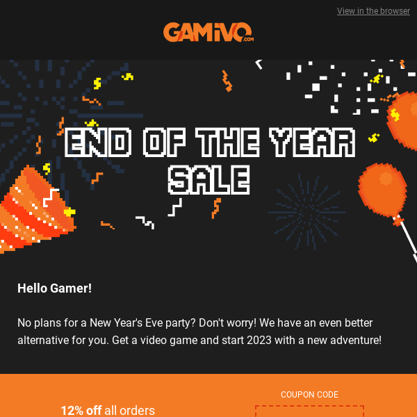 50% Off Gamivo DISCOUNT CODE: (30 ACTIVE) March 2024