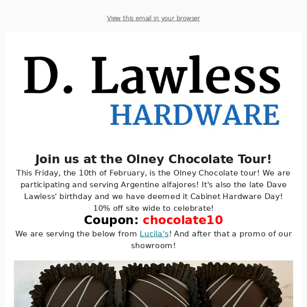 Chocolate Tour & Down Home Fab Episode 3