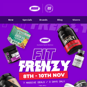 FIT FRENZY LIVE 🏃‍♀️