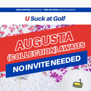 NEW DROP: Tee Off in Augusta Style