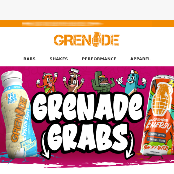 Grenade Grabs: Up To 40% Off All Your Favourites 😲