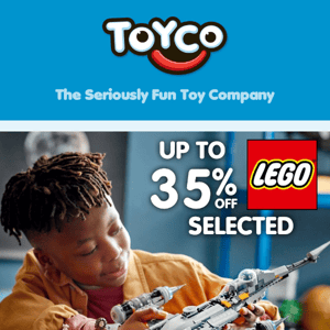 LEGO Clearout! Up to 35% Off