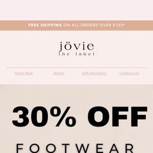 30% Off All Footwear - Hurry 2 DAYS ONLY 🏃‍♀️🔥💫
