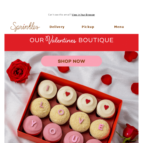 Our Valentine's Day Boutique is open!