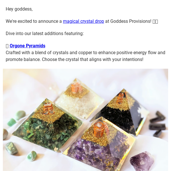 ✨ New Crystals Alert! 🌟