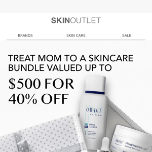 Up to 40% Off Mother's Day Bundles