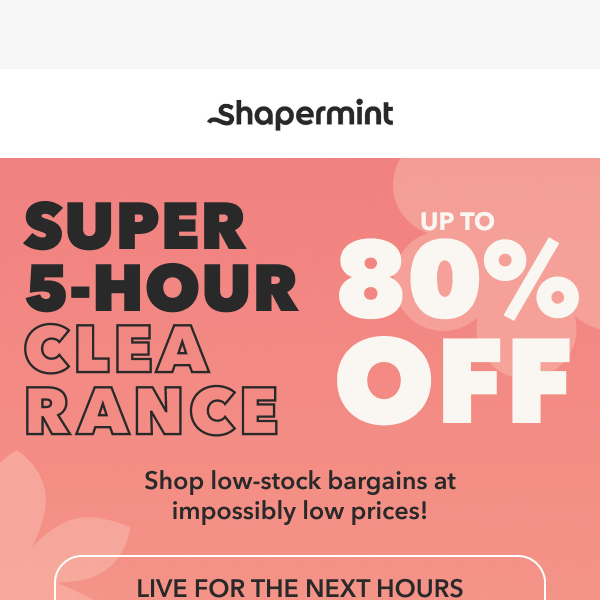 5-Hour Clearance 🔔 Everything from $7.99! - Shapermint