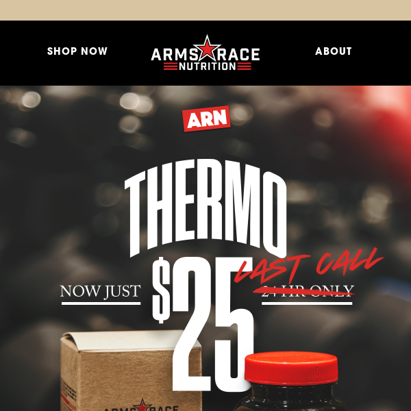 [Last Call] 🚨 Thermo for just $25