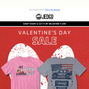 ❤️ Valentine’s BOGO 50% Off: T-Shirt Sale