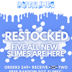 New Year, New Slime, New Deals 😱 Two Free Slimes With Purchase & More