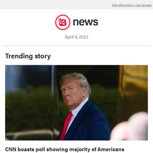 CNN boasts poll showing majority of Americans 'approve' of Trump indictment — but there is a major problem