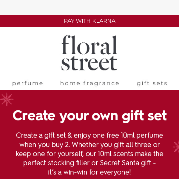 Create your own perfume gift set + save!