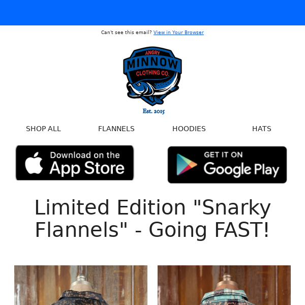 NEW! Limited edition flannels -The Snarky Collection 😈