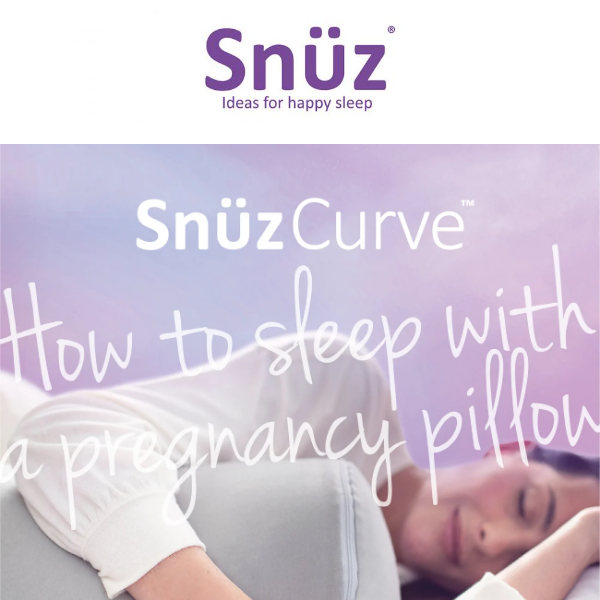 How Do You Sleep With A Pregnancy Pillow 👀🔍