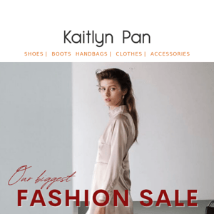 💐 Spring Fashion Sale - Get 25% Off