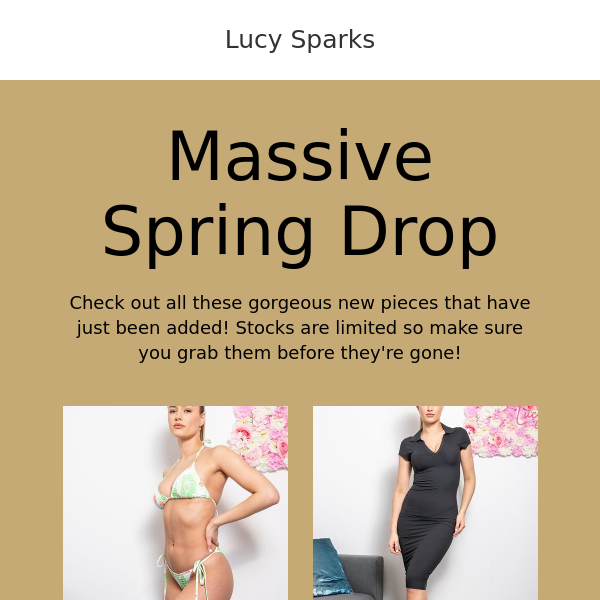 HeyLucy Sparks, Check Out These New Styles
