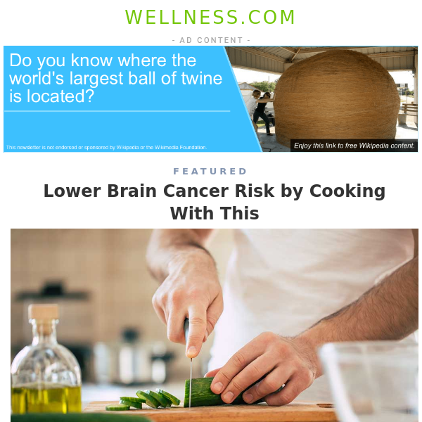 Lower Brain Cancer Risk by Cooking With This