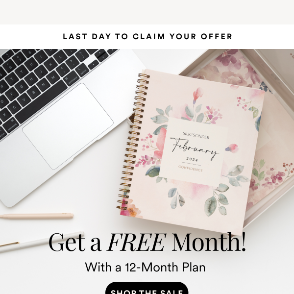 Final hours! Claim your FREE Month today 💫