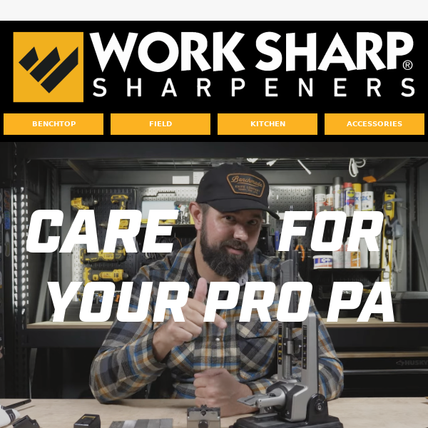 This is the Pro PA - Work Sharp Sharpeners