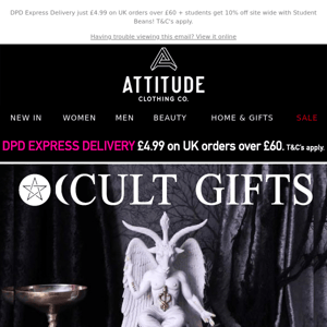 🎁 Gothic Gift Inspo | Occult Home Accessories