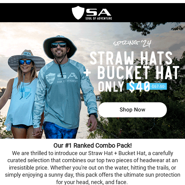 Buy a SA Straw Hat Pack: 1 Hat & 1 Face Shield